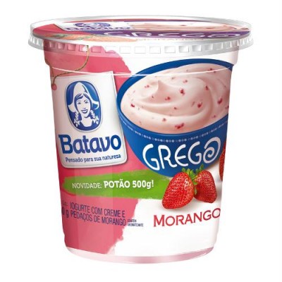 Iogurte Grego Batavo Cp 450g