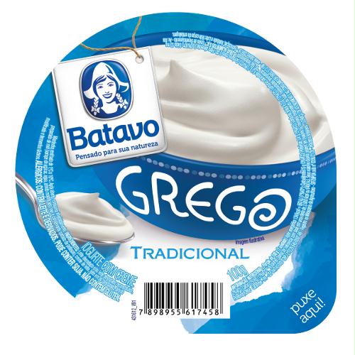 Iogurte Grego Batavo Pt 100g