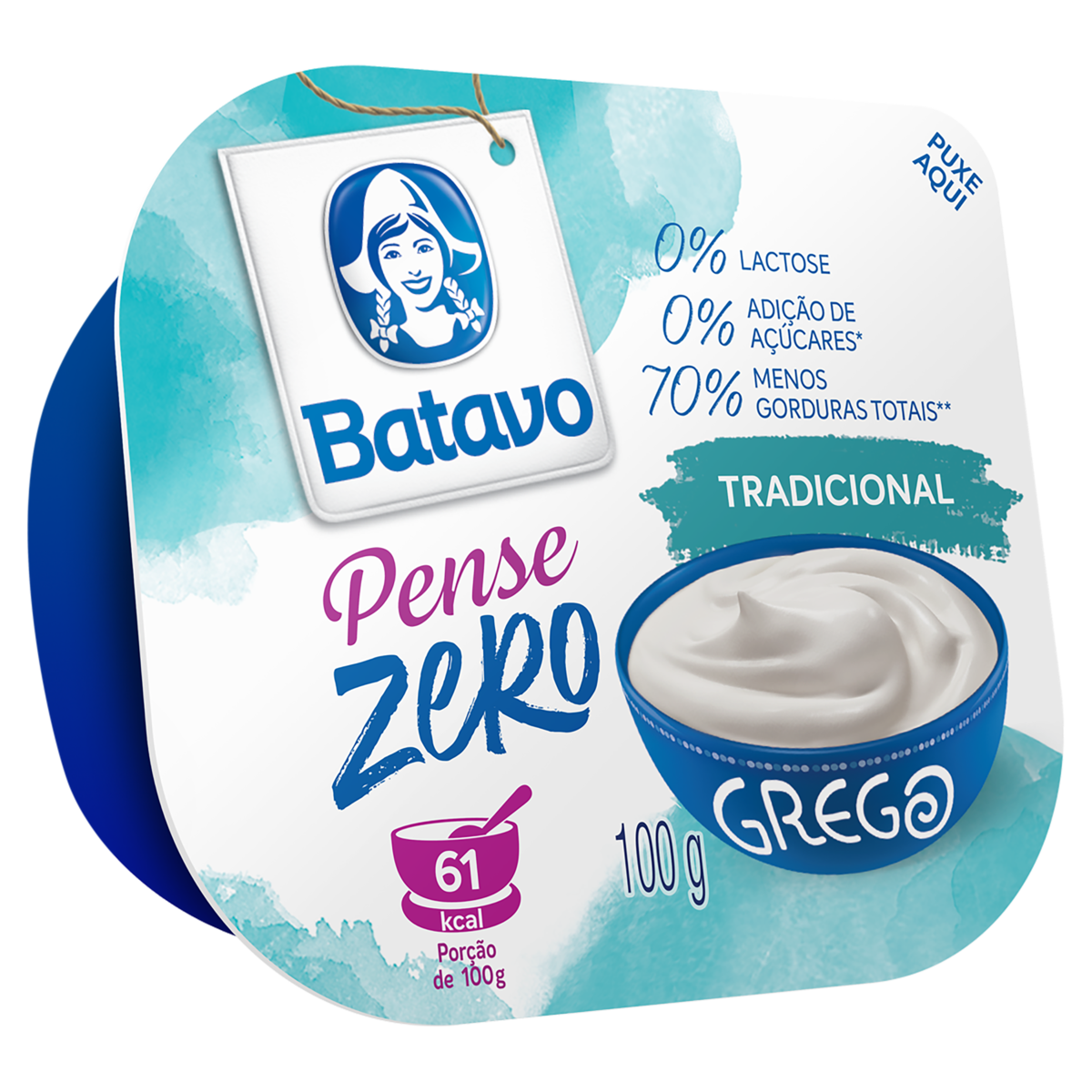 Iogurte Grego Batavo Pt 100g
