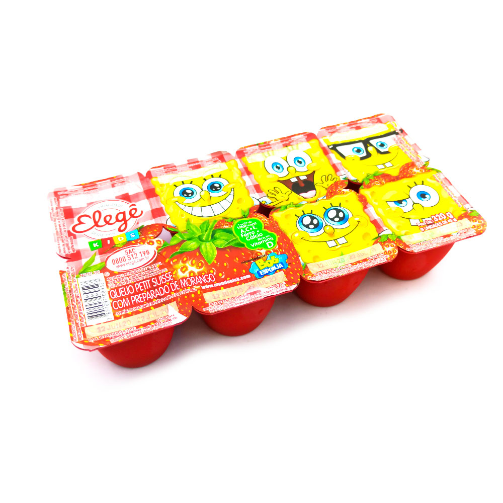 Petit Suisse Bob Esponja Elege Bdj 320g