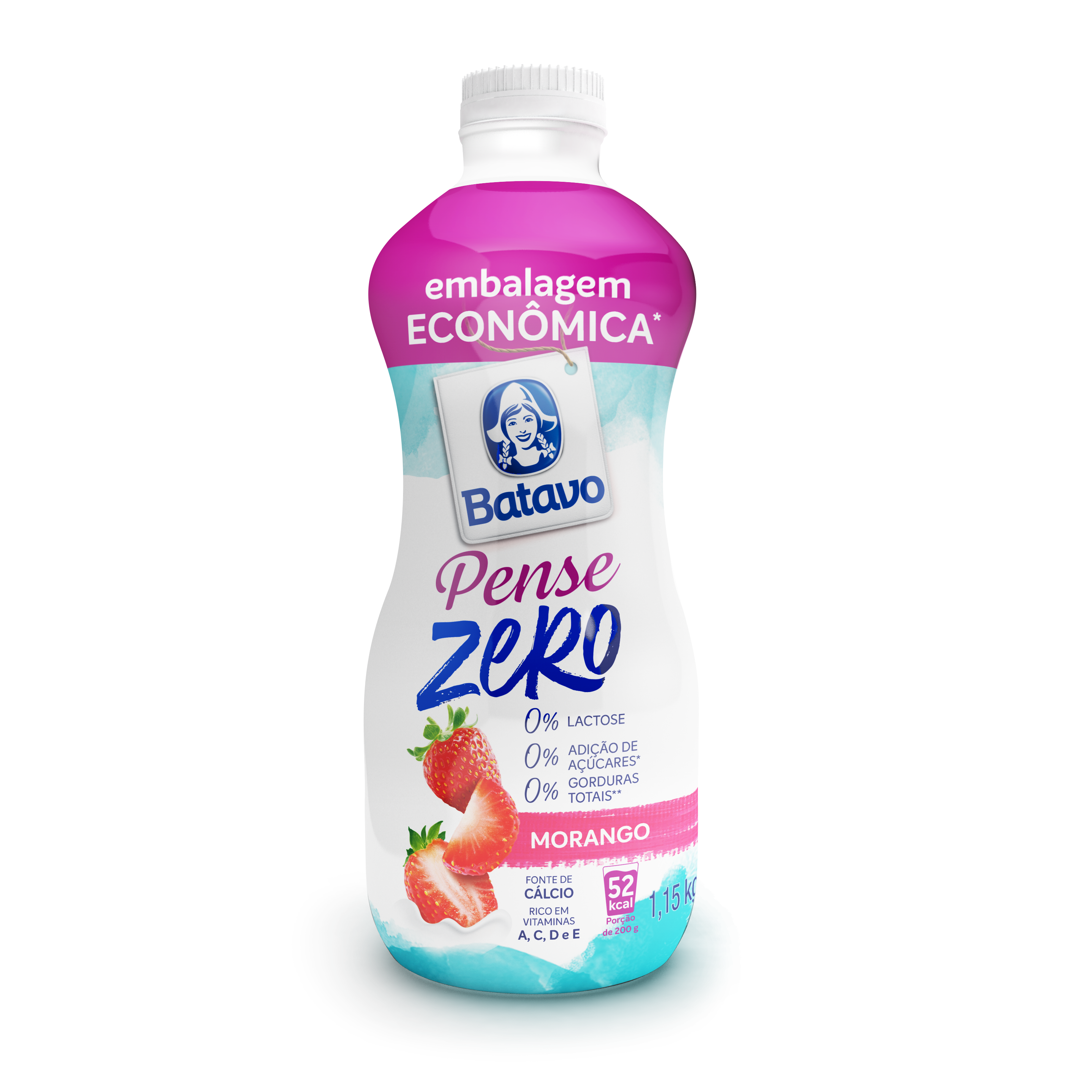 Iogurte Pense Zero Batavo Gf 1,15kg