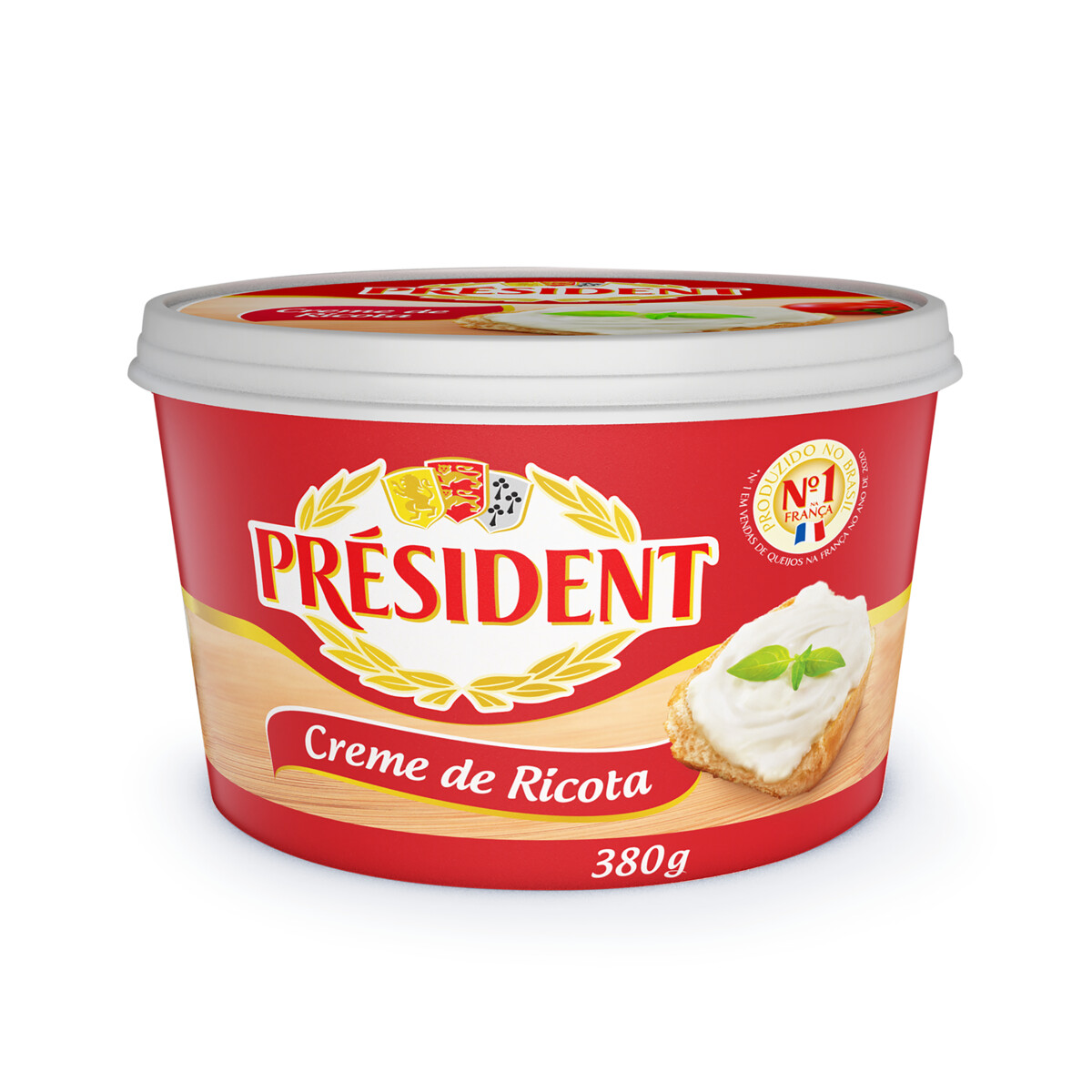 Creme De Ricota President 380g