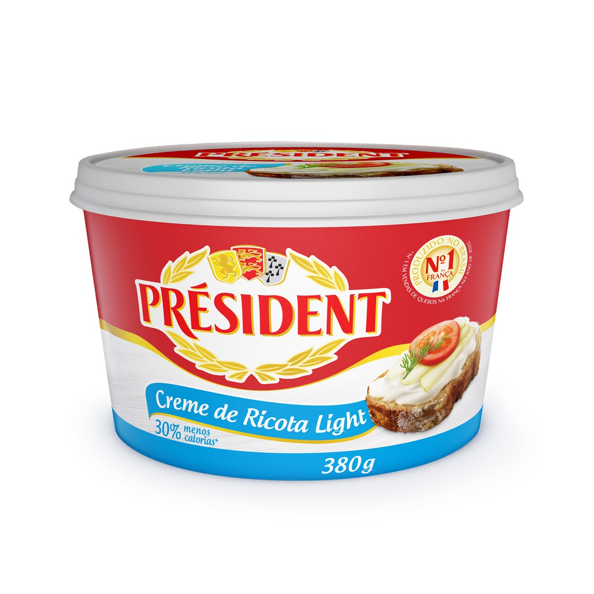 Creme De Ricota President Pt 380g