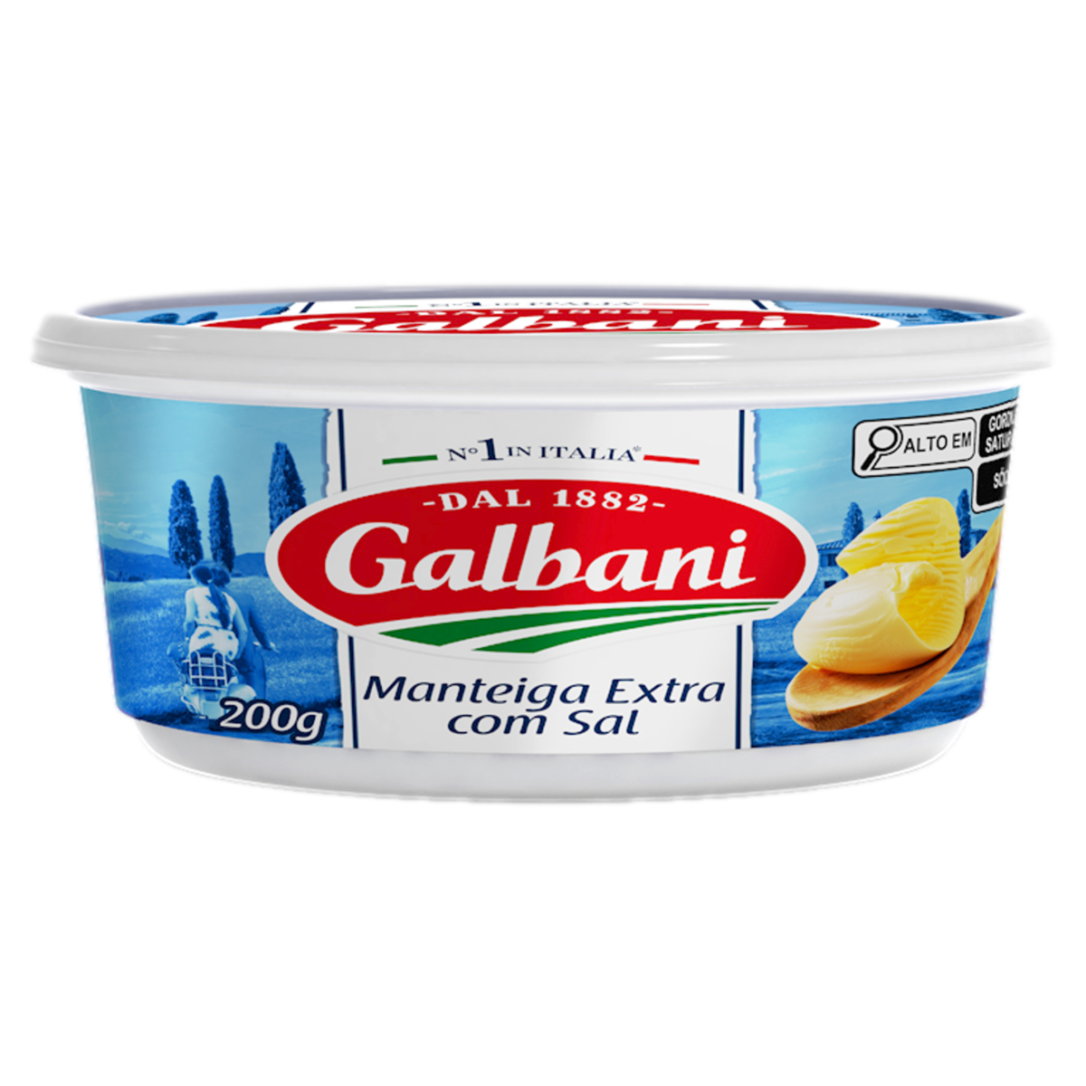 Manteiga Galbani Pt 200g