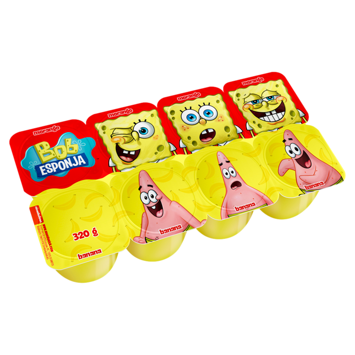 Petit Suisse Bob Esponja Elege Bdj 320g