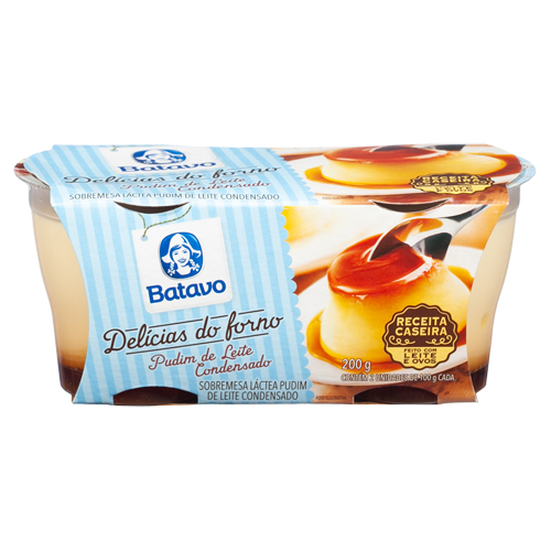 Sobremesa Pudim De Leite Batavo Pt 100g