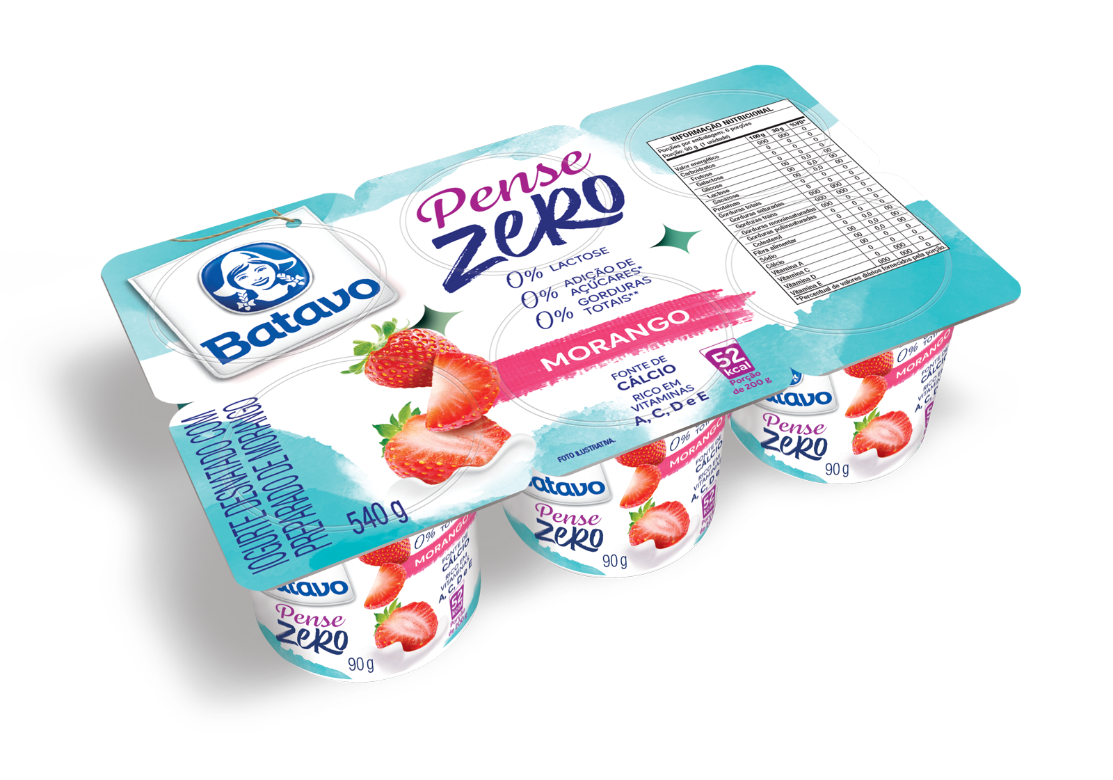 Bebida Lactea Batavo Pense Zero Bdj 510g