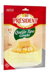Queijo Tipo Gouda  President 130g