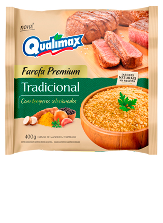 Farofa Pronta Qualimax 400g