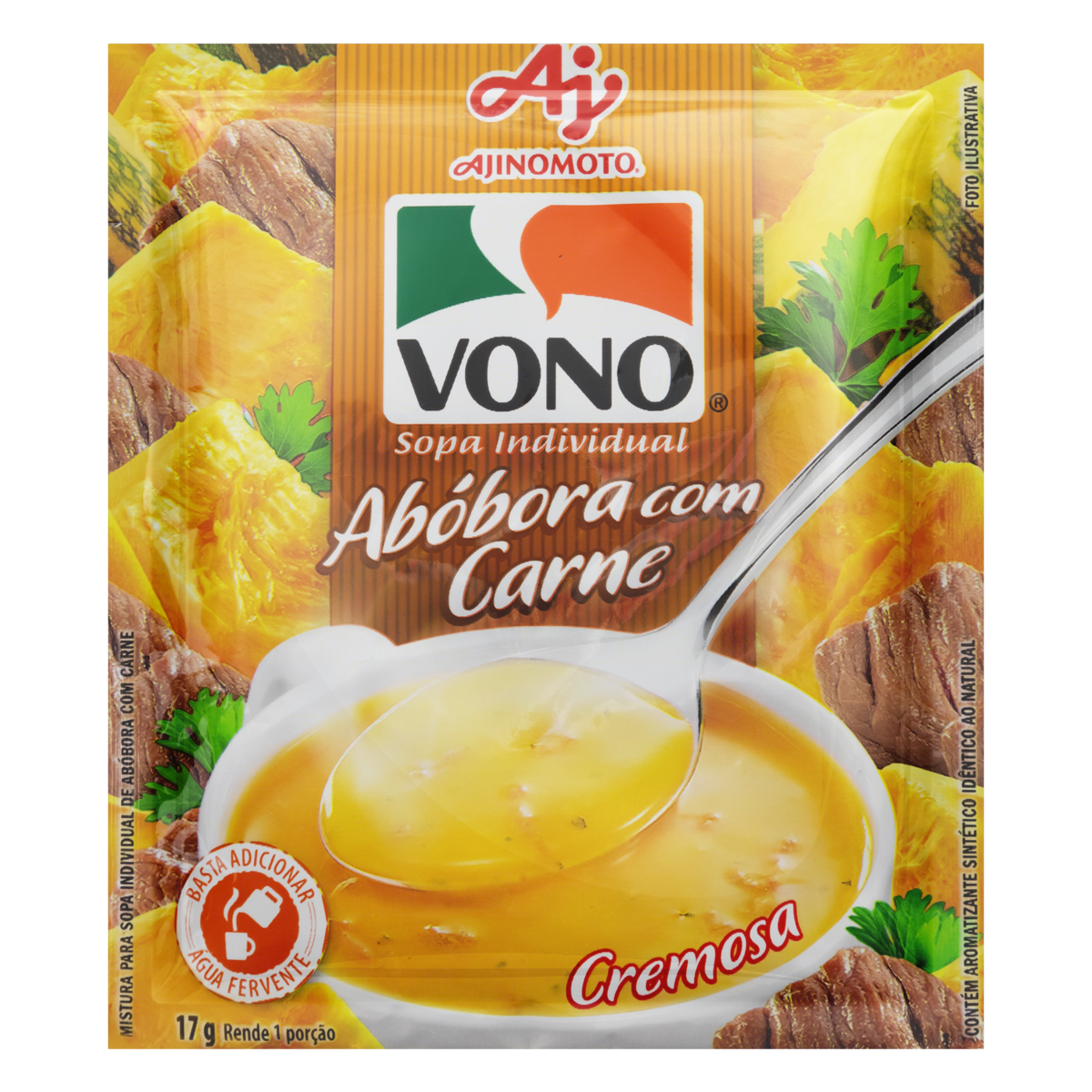 Sopa Cremoso Vono 17g