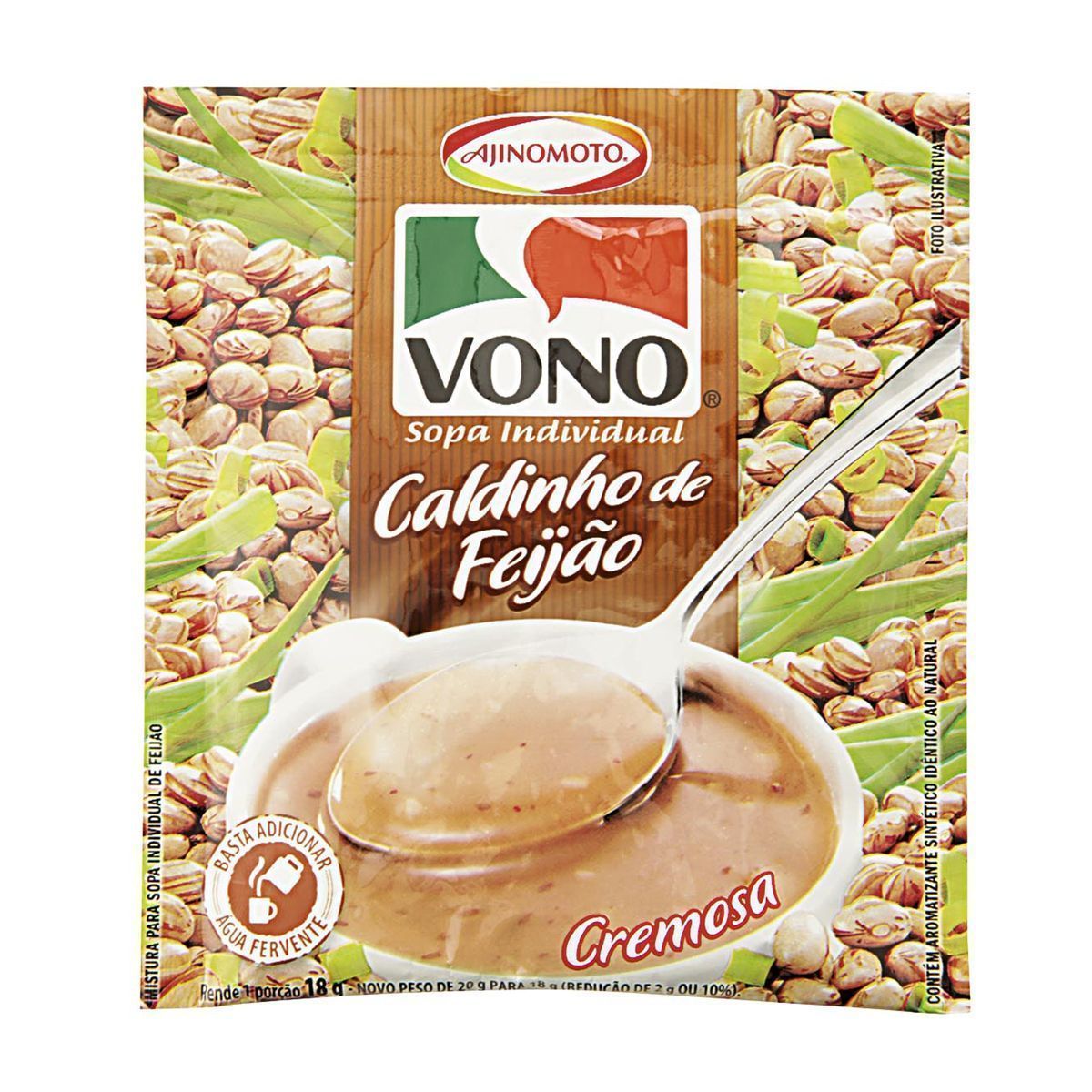 Sopa Cremosa Vono 18g