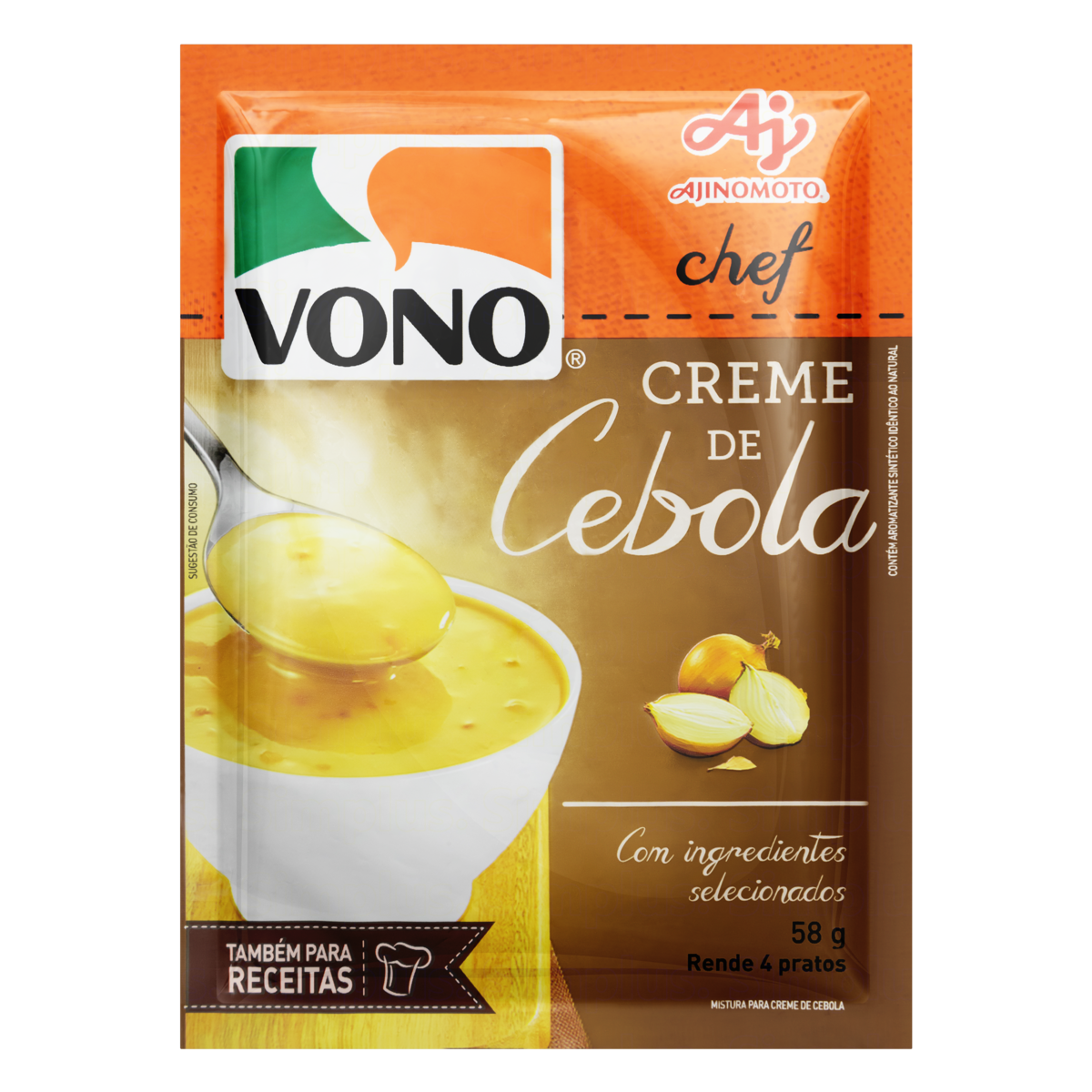 Creme De Sopa Vono Chef 58g