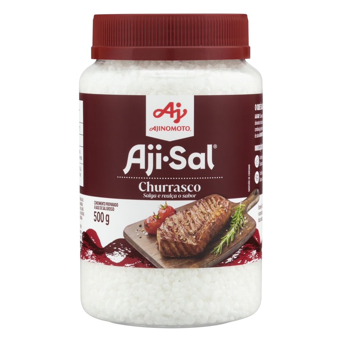 Ajisal P/ Churrasco Pote 500g