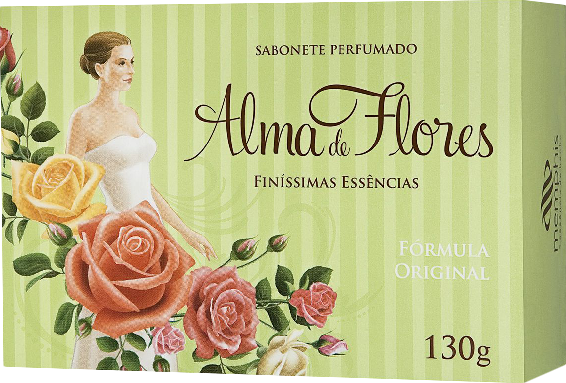 Sabonete Alma Flores 130g