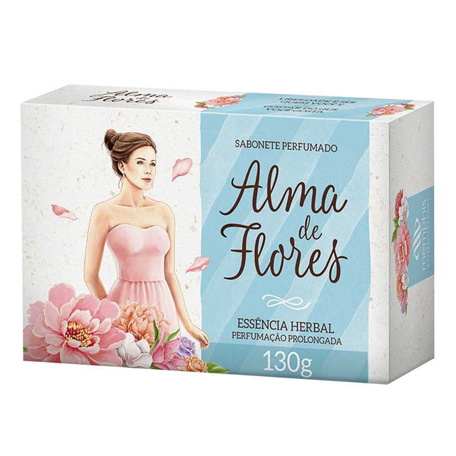 Sabonete Alma Flores 130g