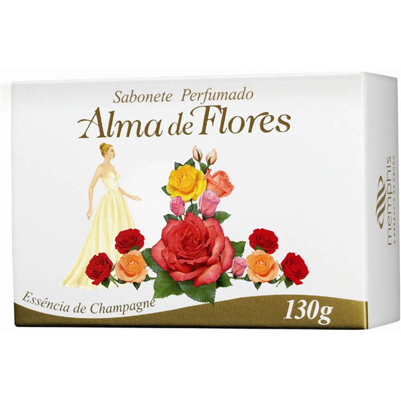 Sabonete Alma Flores 130g