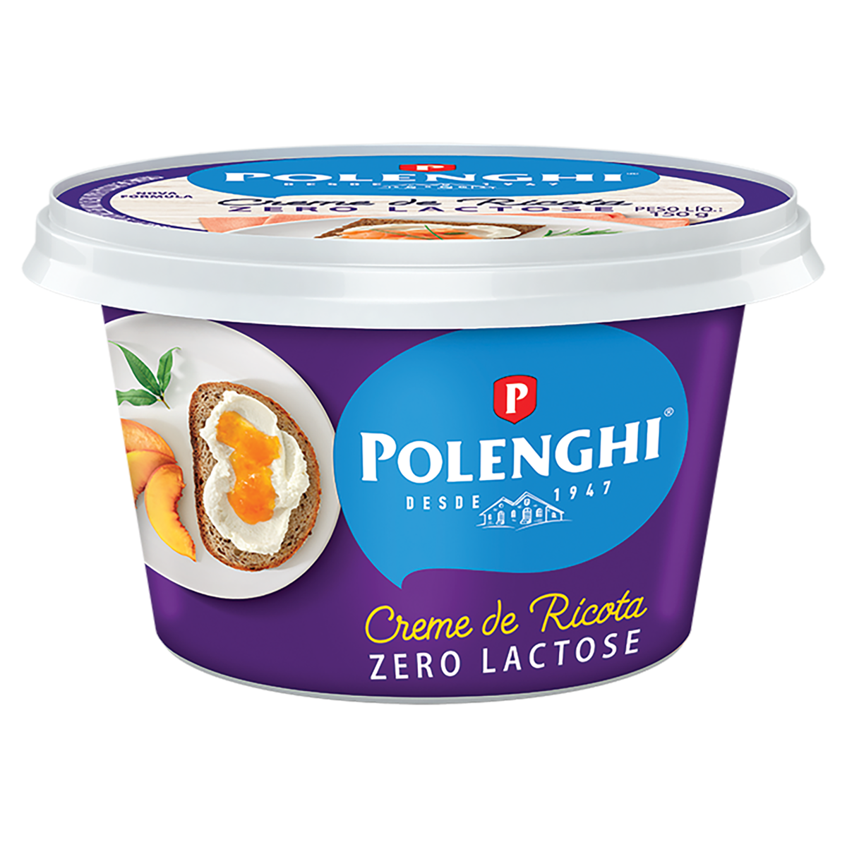 Creme De Ricota Polenghi Zero Lact 150g