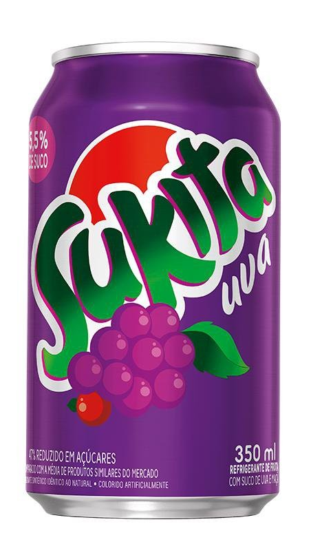 Refrigerante Sukita Uva Lt 350ml