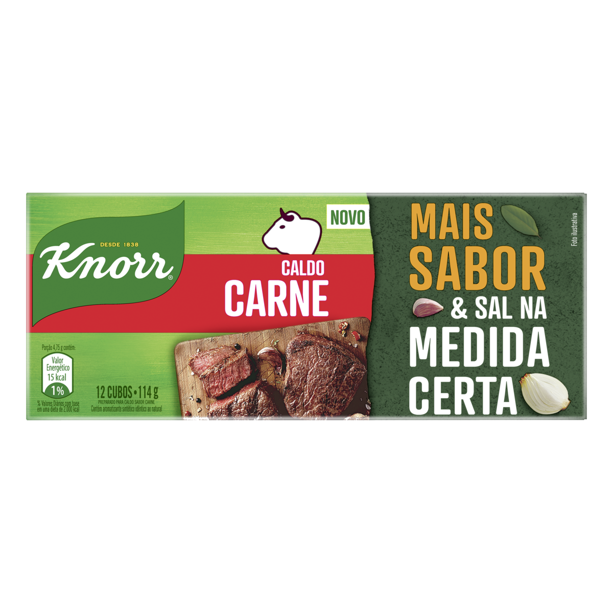 Caldo Knorr Mais Sabor 114g