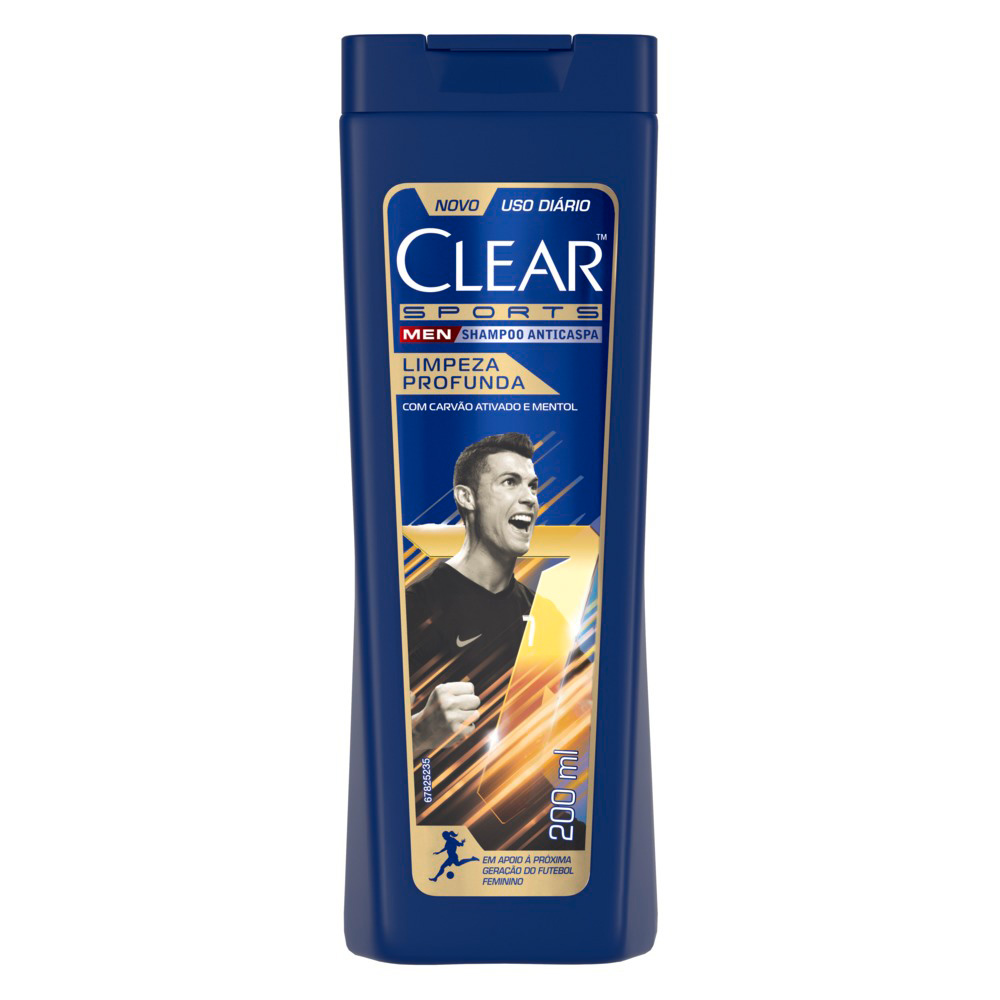 Shampoo Anticaspa Clear Men 200ml