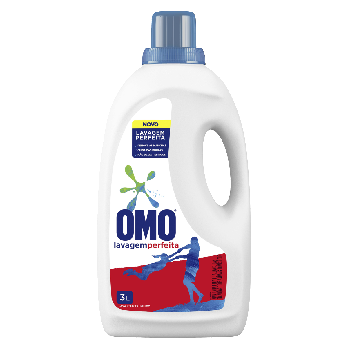 Lava Roupas Liquido Omo 3l