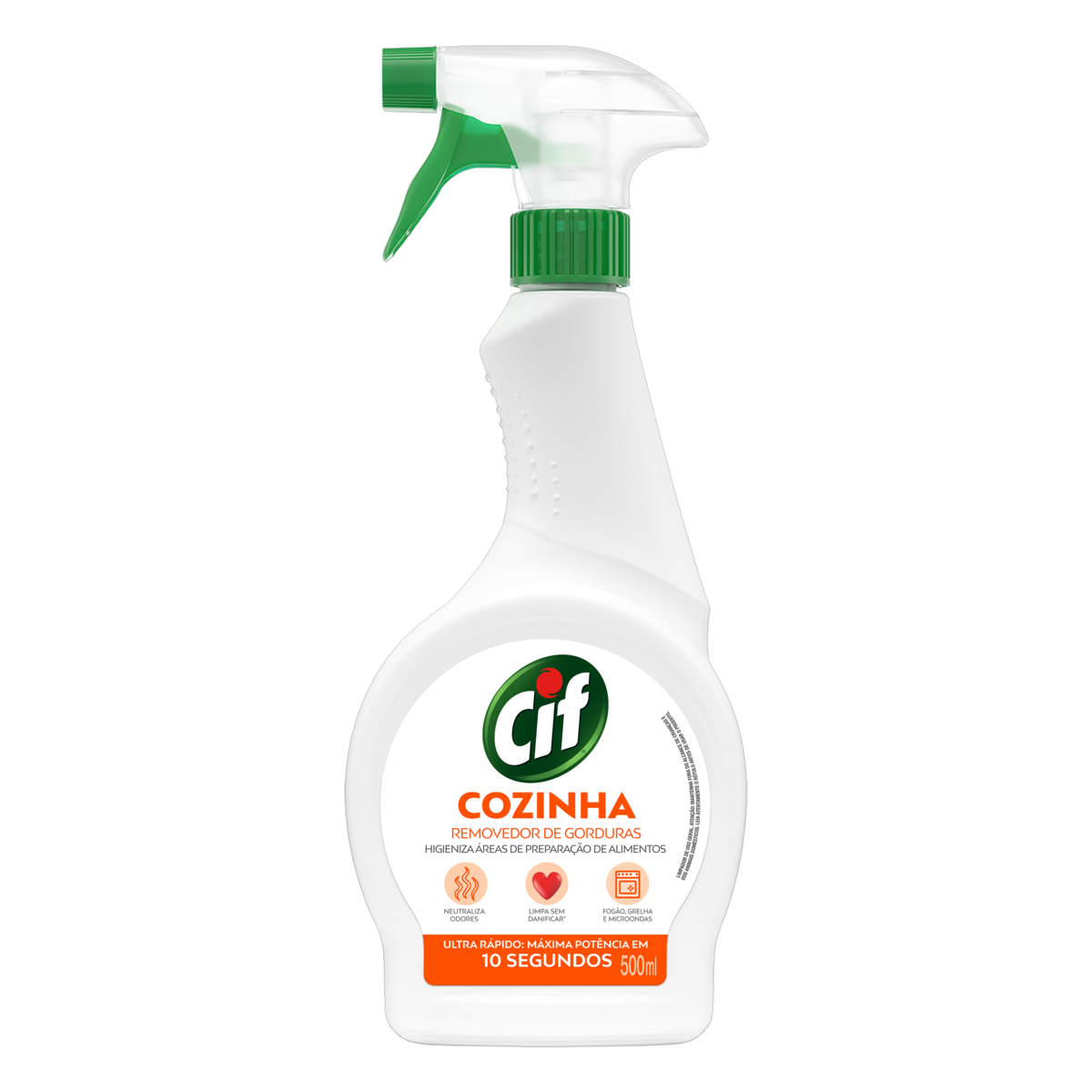 Limpador Desengordurante Spray Cif 500ml