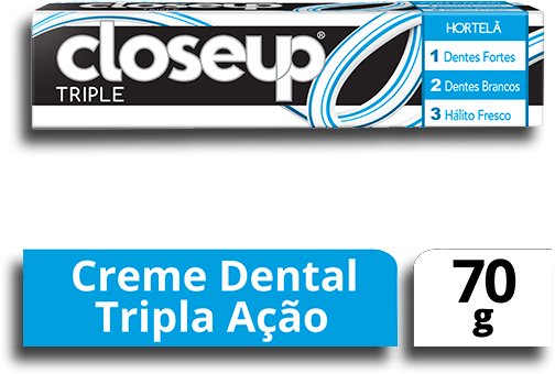 Creme Dental Closeup Triple 70g