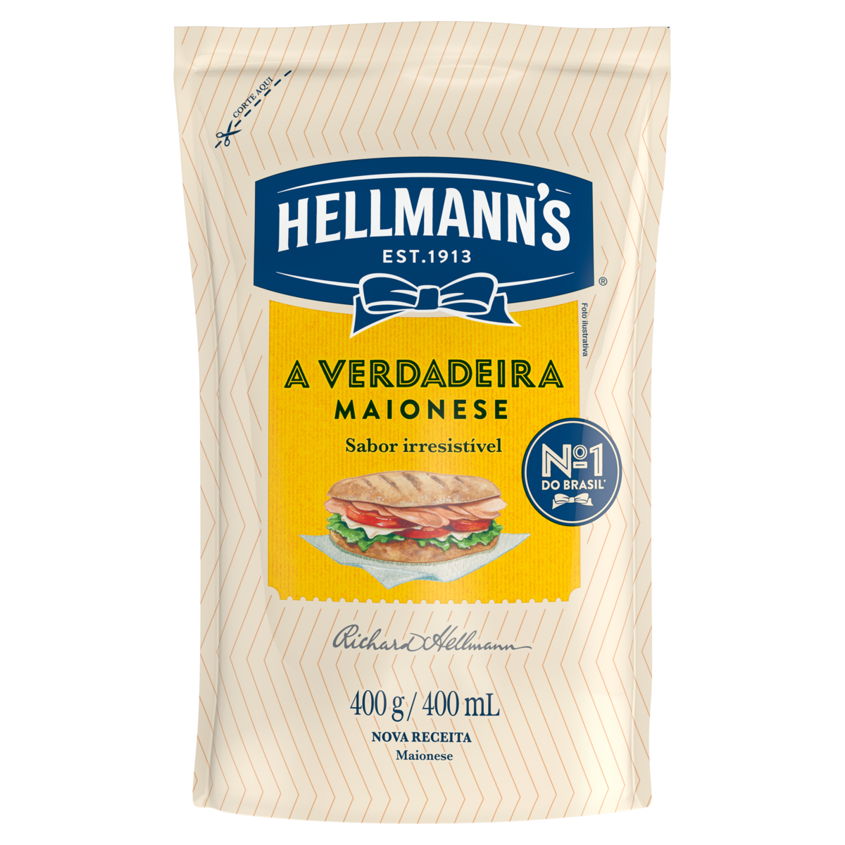 Maionese Hellmanns Sc 400g