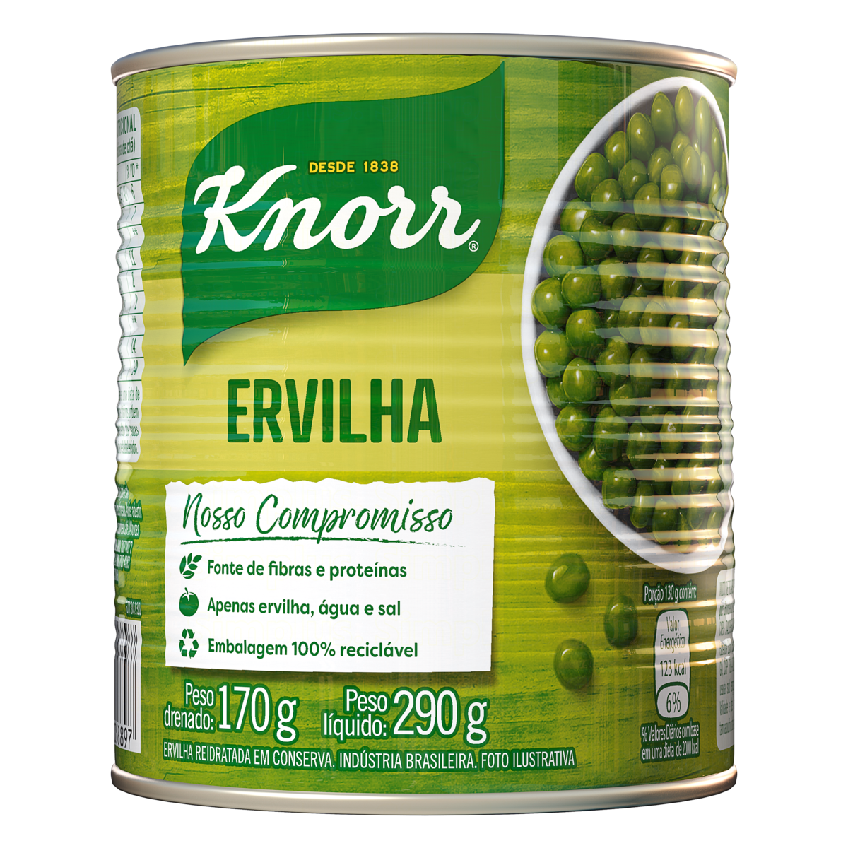 Ervilha Em Conserva Knorr 170g