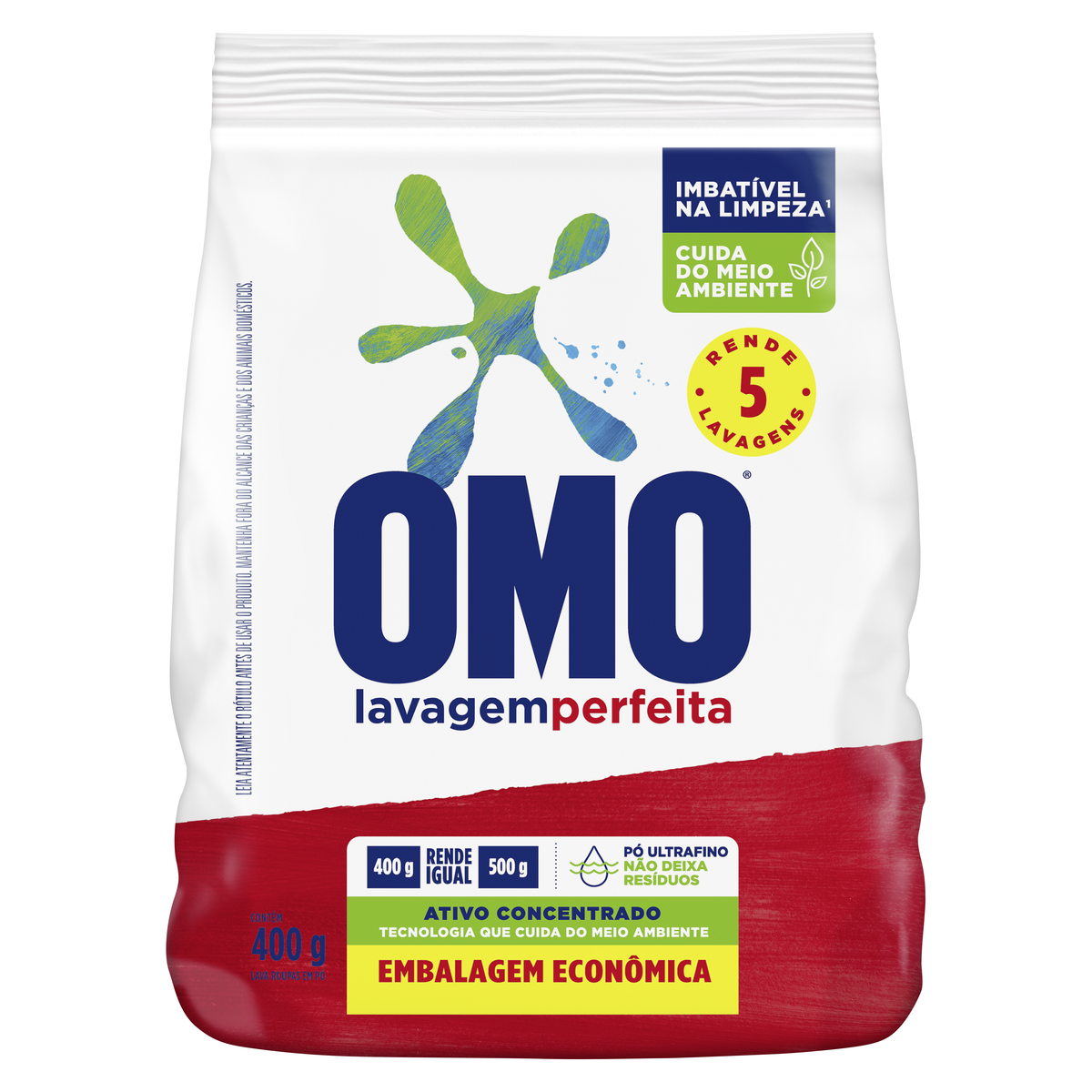 Lava Roupas Po Omo Sc 400g