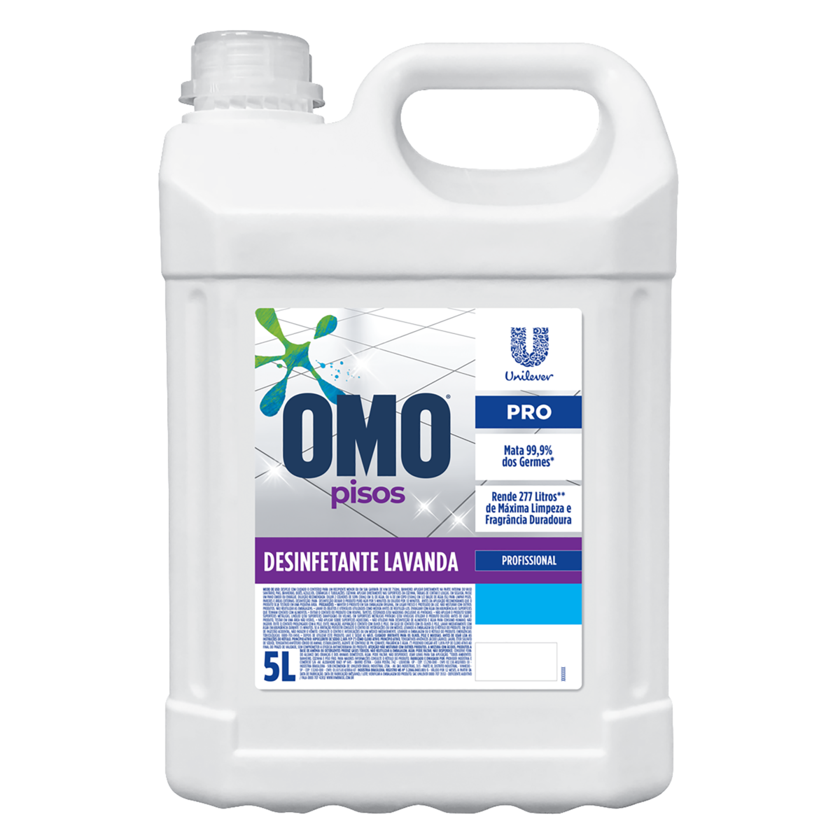 Desinfetante Omo Limpa Pisos 5l