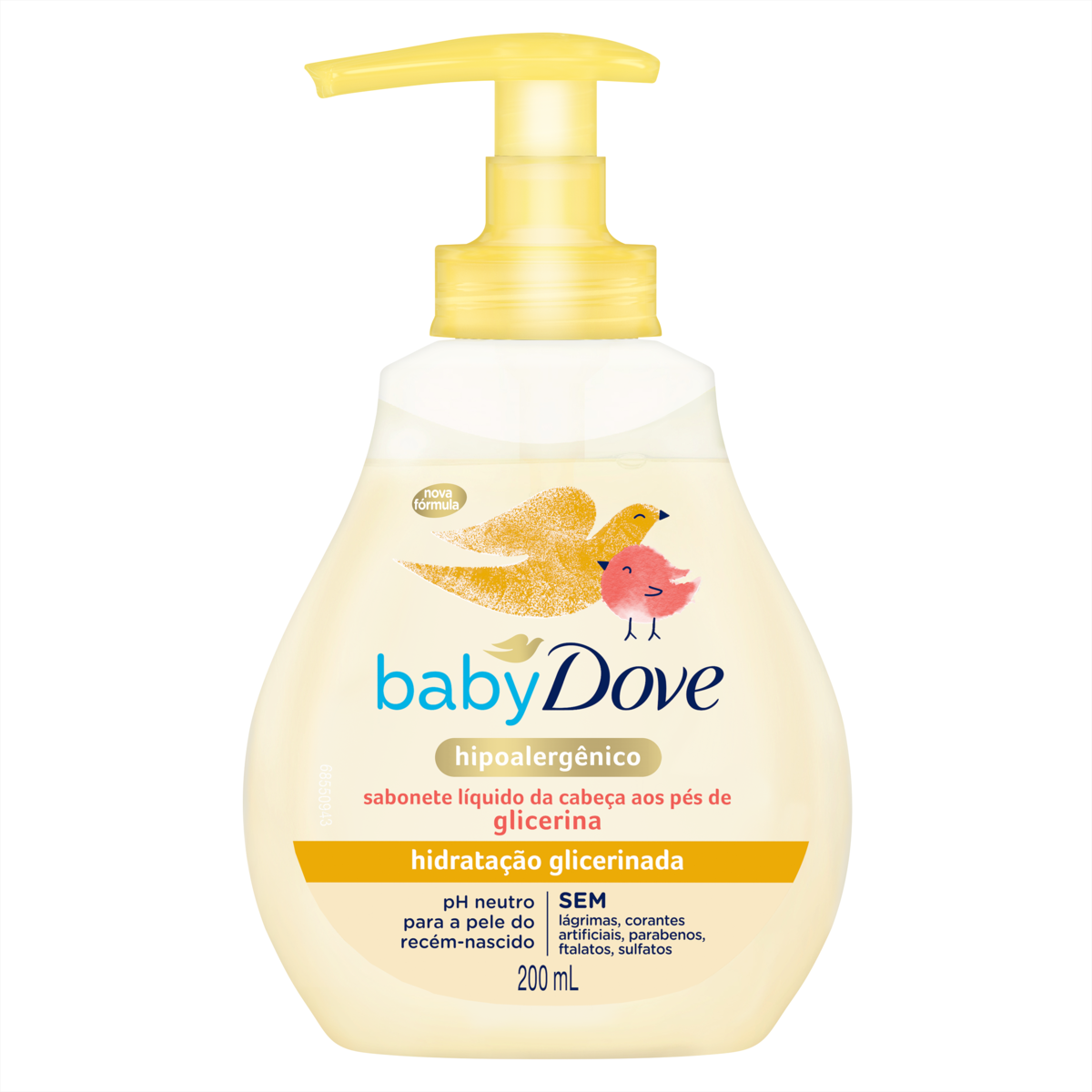 Sabonete Liquido Baby Dove 200ml