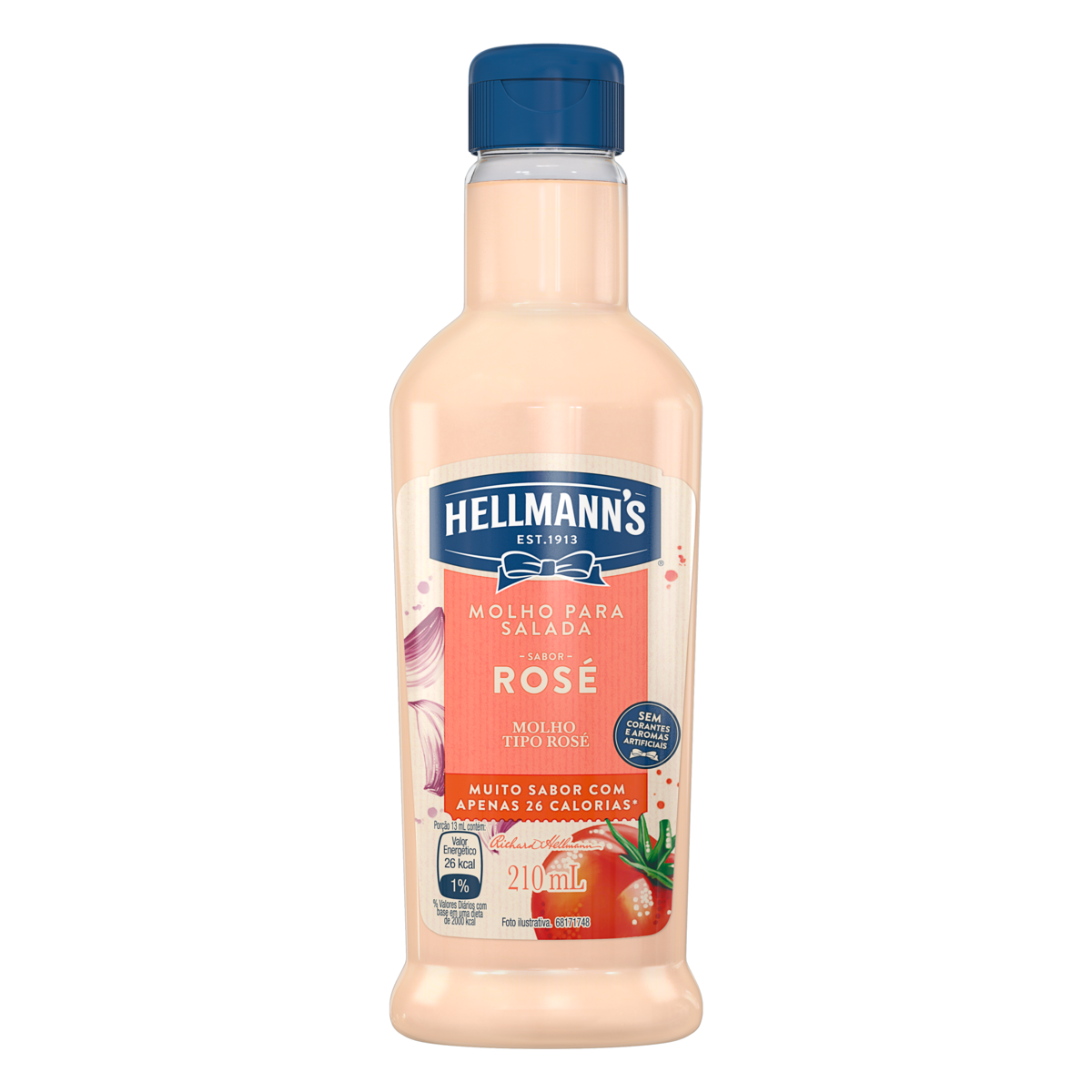 Molho P/Salada Hellmann´s 210ml