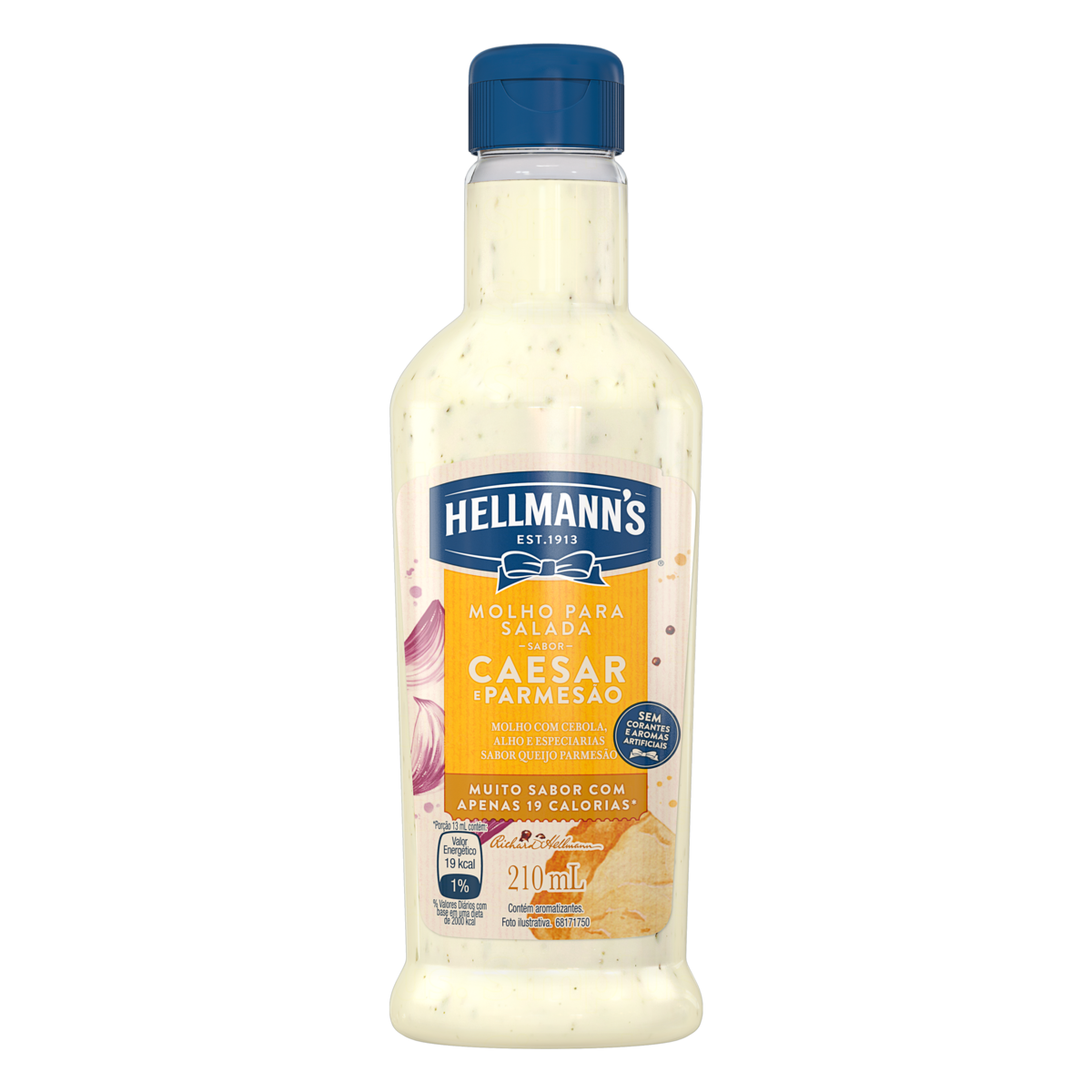 Molho P/Salada Caesa Hellmanns 210ml