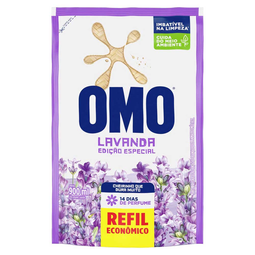 Lava Roupas Liquido Omo Sc 900ml