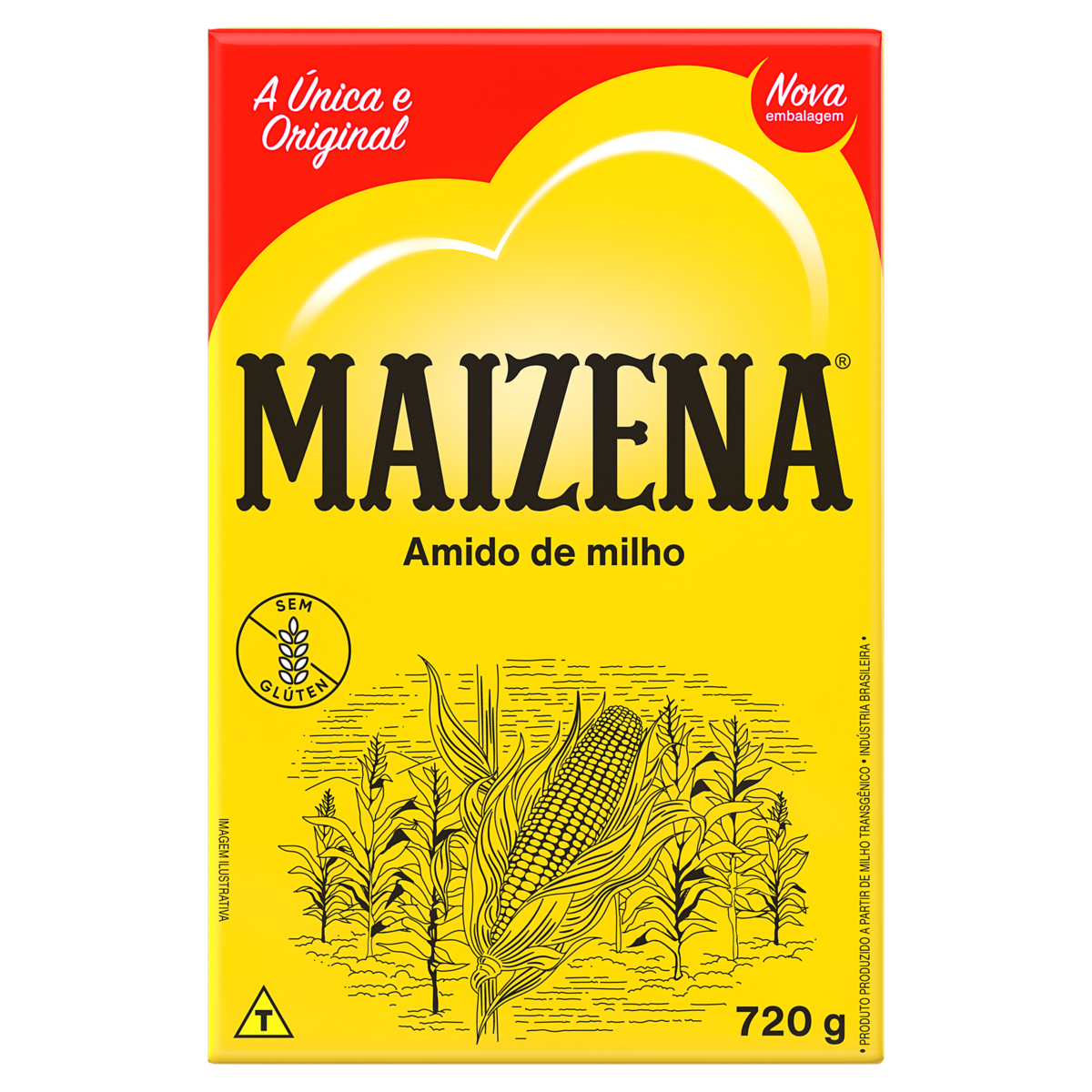 Amido De Milho Maizena 720g