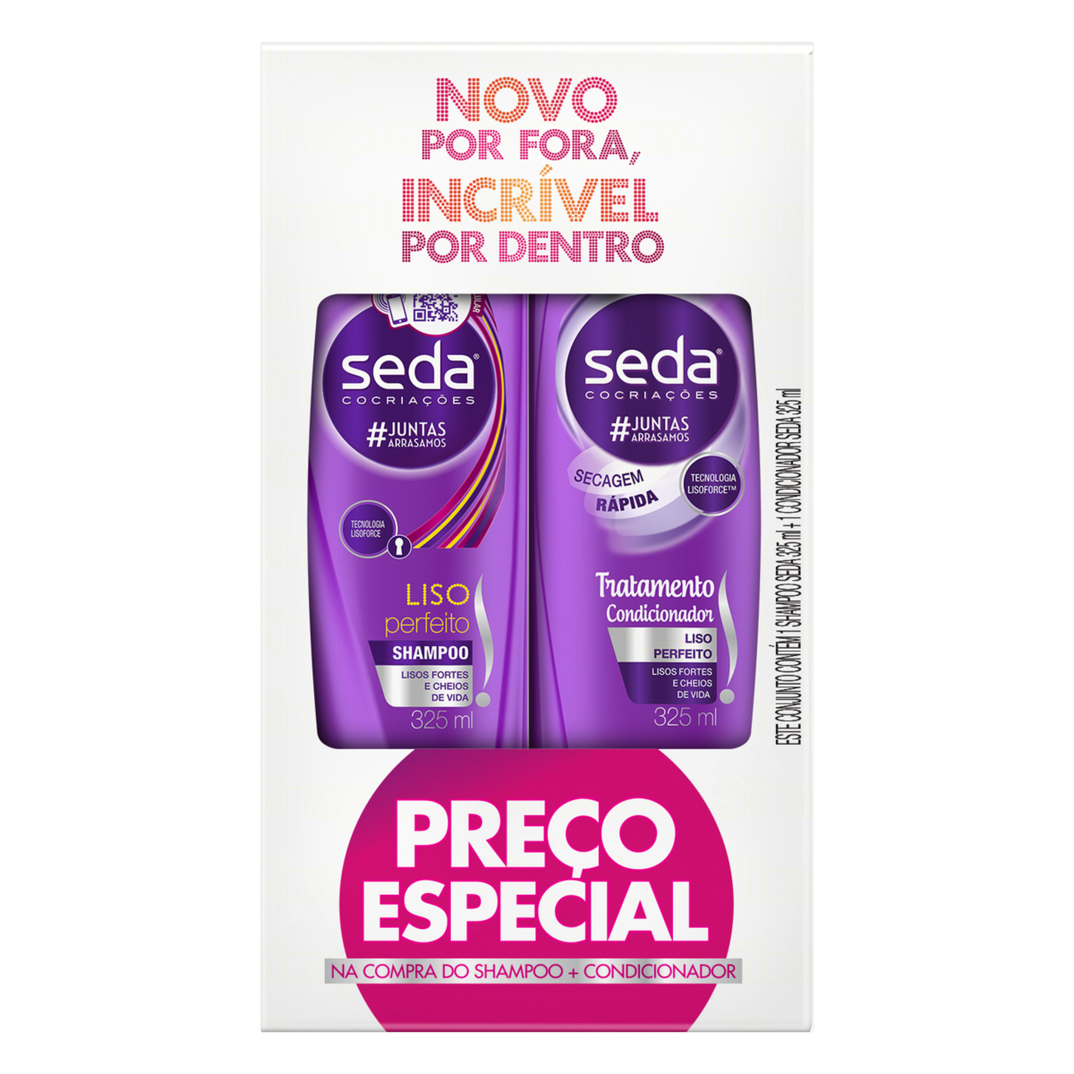 Kit Shampoo+cond Seda 325ml