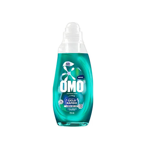 Lava Roupas Liquido Omo 750ml