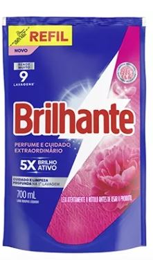 Lava Roupas Liquido Brilhante 700ml