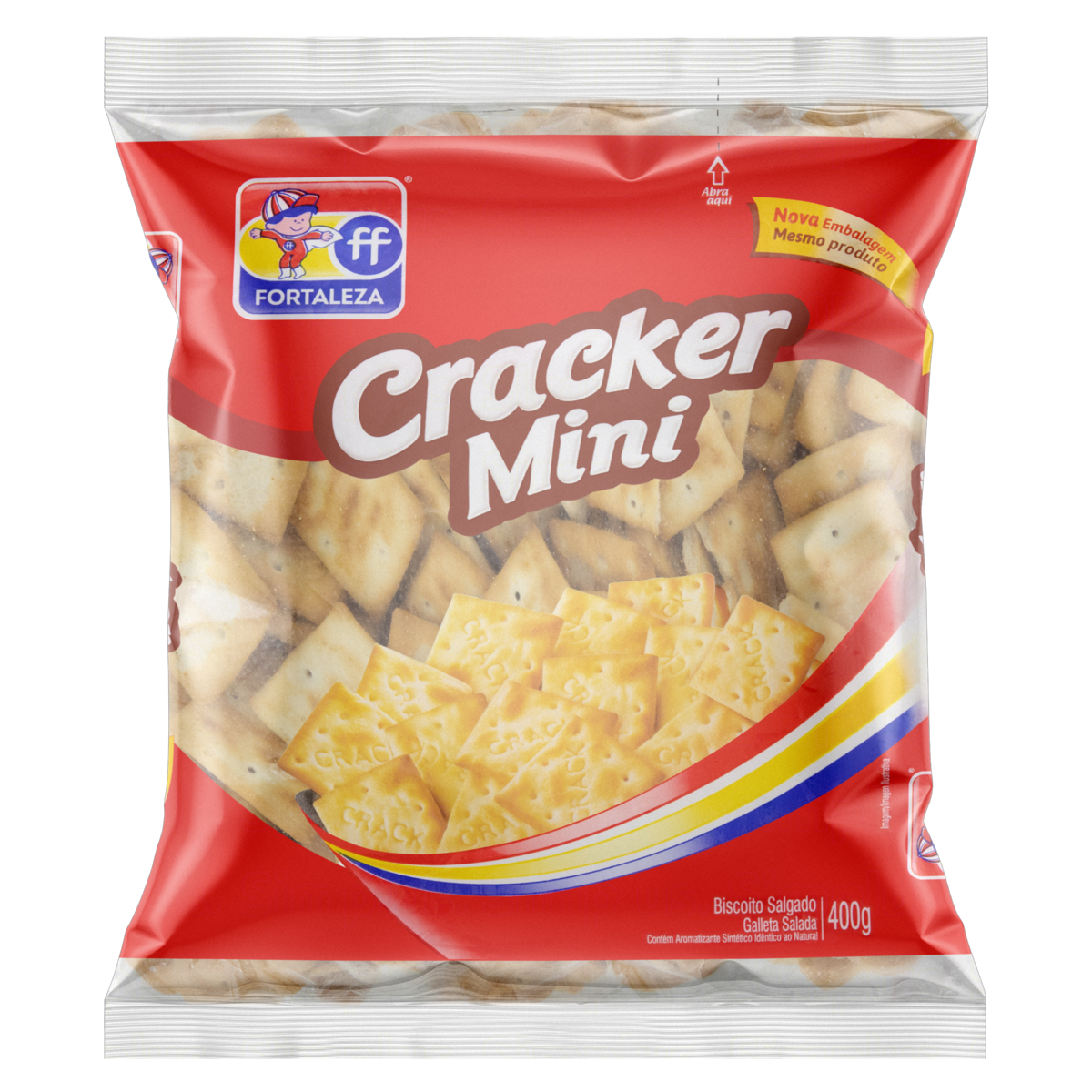 Biscoito Cracker Mini Fortaleza 400g