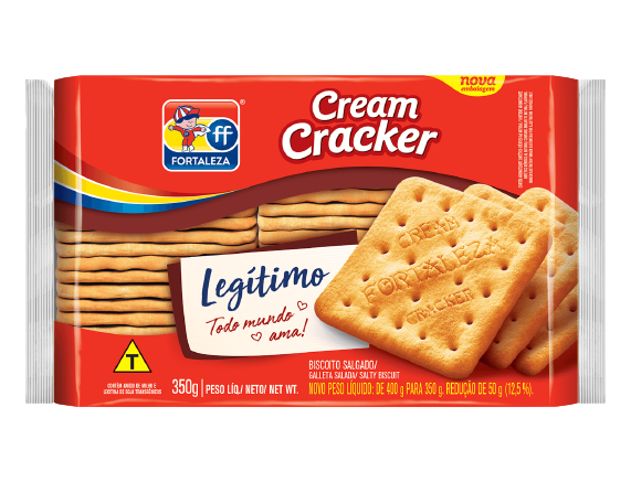 Cream Cracker Fortaleza 350g