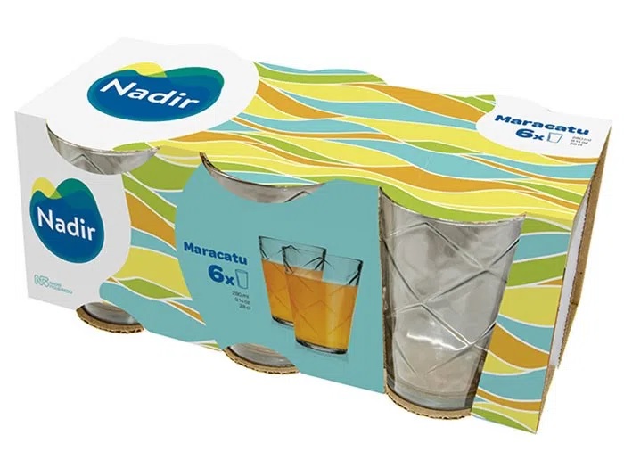 Jogo De Copo Maracatu Nadir C/6un 265ml