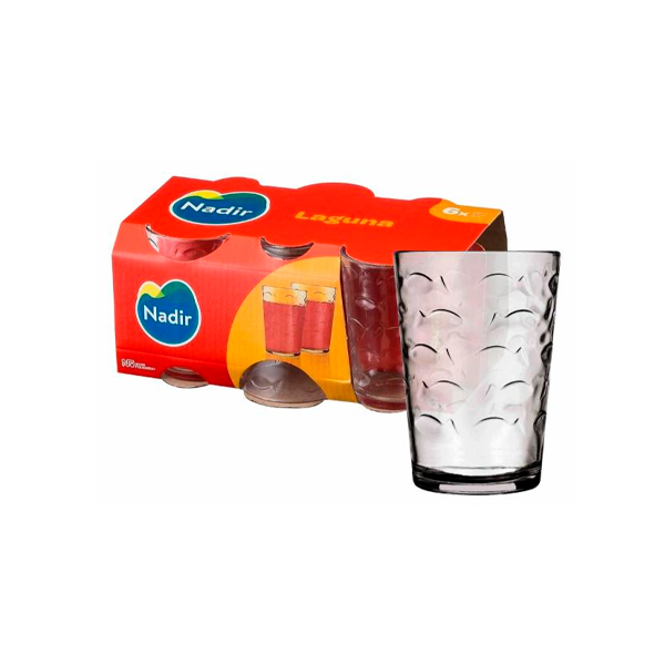 Jogo De Copo Laguna Nadir C/6un 265ml