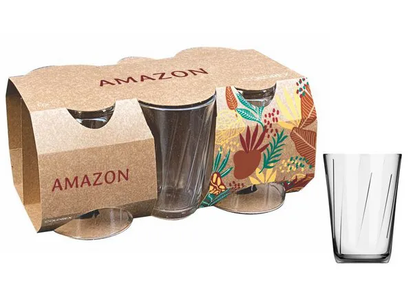 Jogo De Copo Amazon C/6 Un 190ml