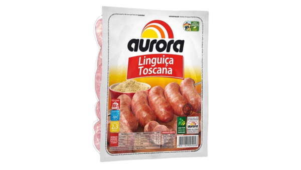 Linguica Toscana Aurora Pct 800g