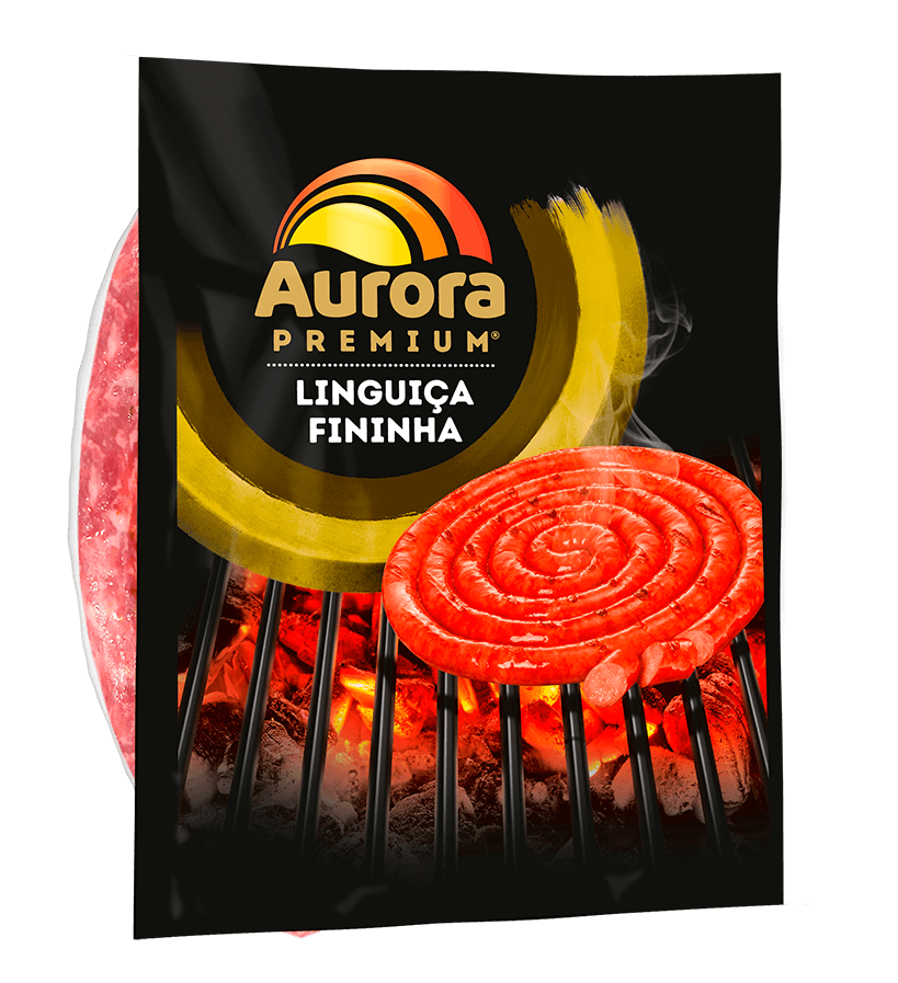 Linguica Toscana Fininha  Aurora 600g