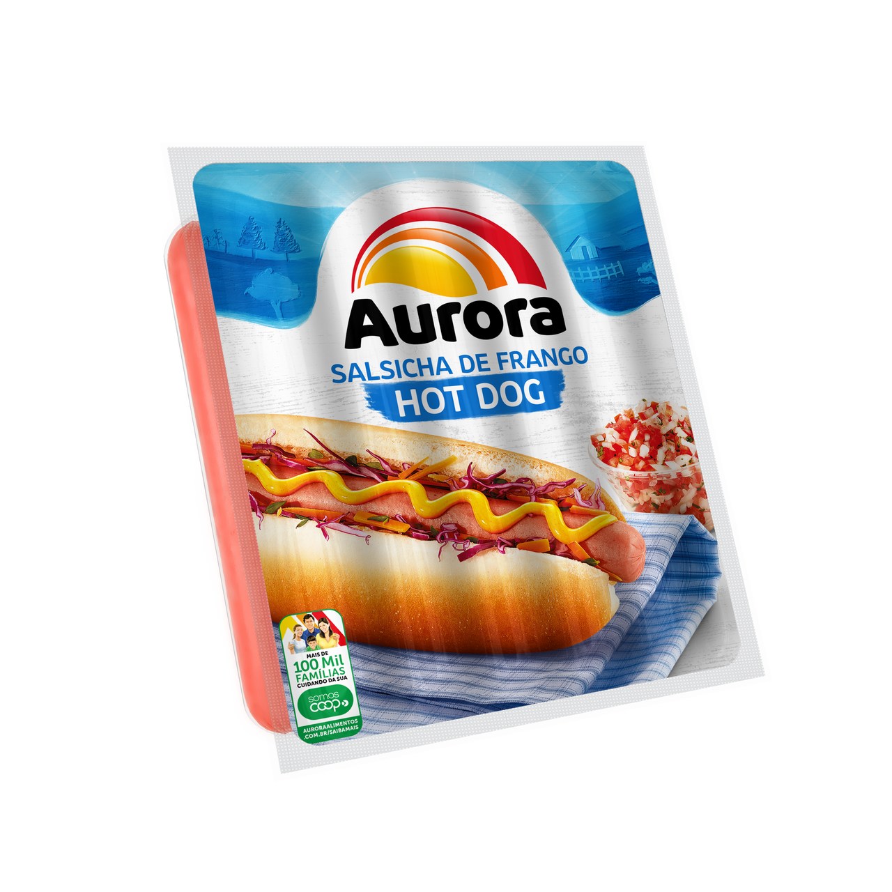Salsicha Aurora 500g