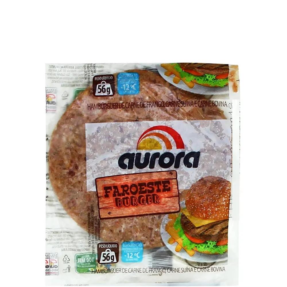 Hamburguer Faroeste Aurora 56g