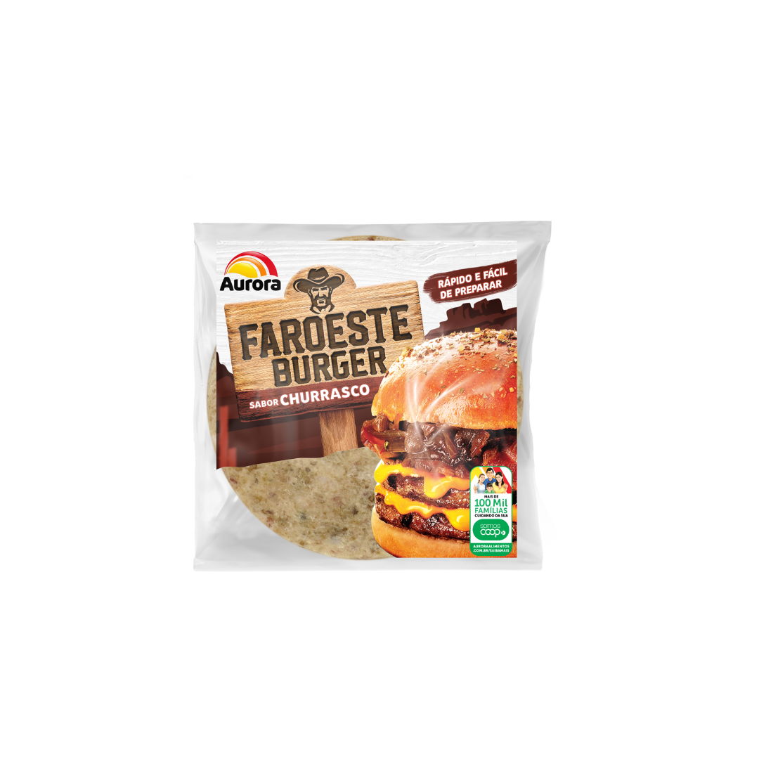 Hamburguer Faroeste Aurora 56g