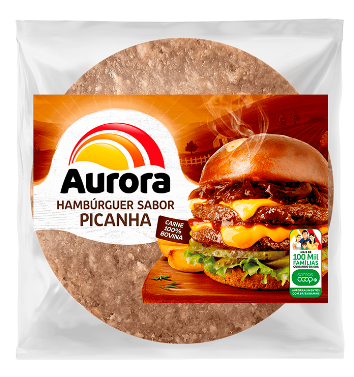 Hamburguer Aurora 90g